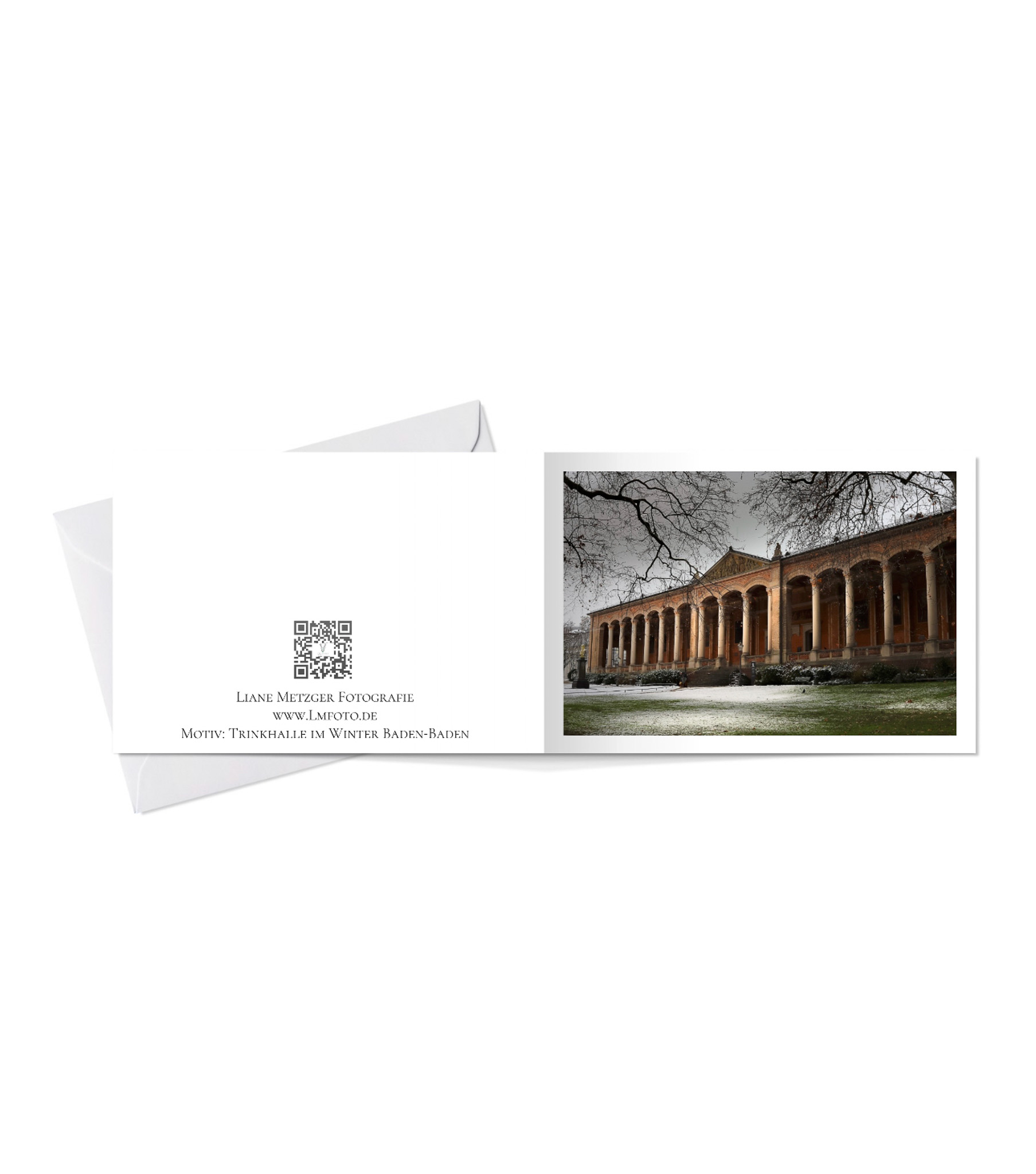 Trinkhalle im Winter